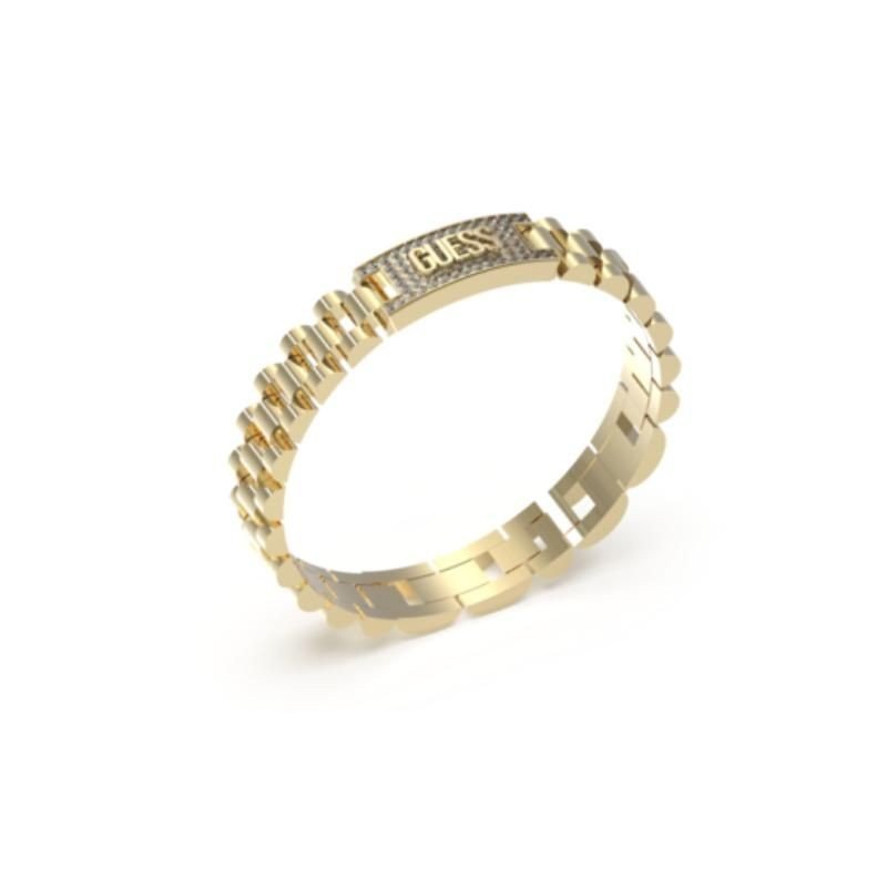 Pulsera Guess JUMB03200JWYGT-U Empire Hombre Dorado