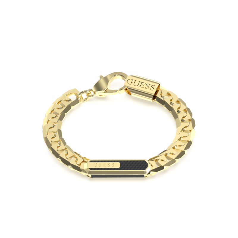 Pulsera GUESS JUMB04046JWYGBKS RACER TAG Hombre
