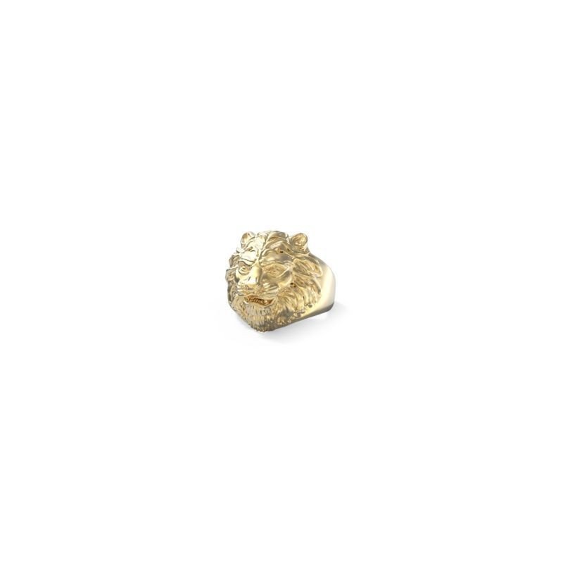 Anillo Guess JUMR01307JWYG66 Liong King Hombre