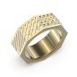Anillo Guess JUMR03030JWYG64 Bond Street Dorado Hombre
