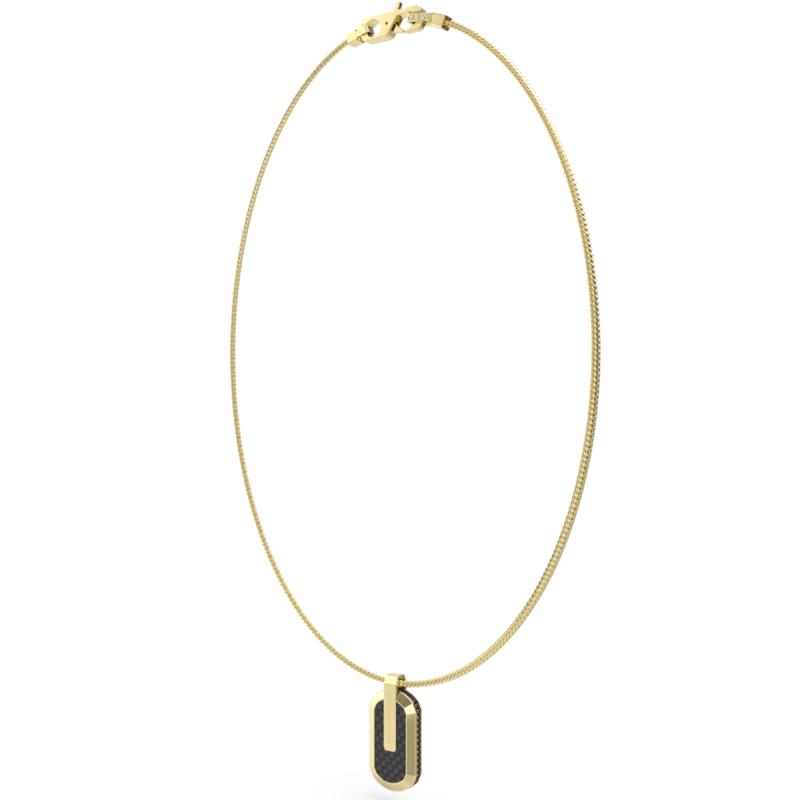 Colgante GUESS JUMN04038JWYGBKT-U RACER TAG Hombre