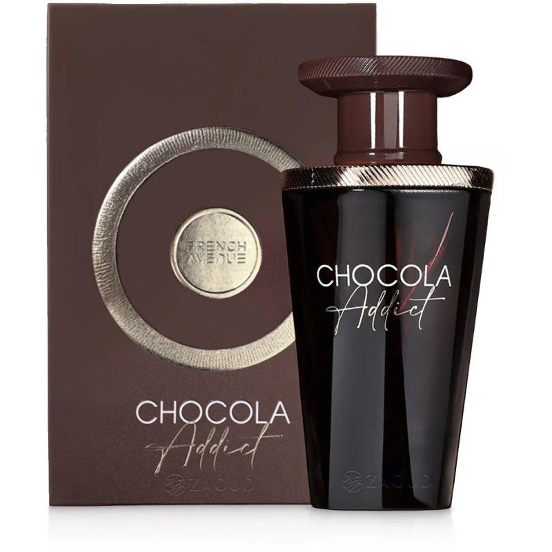 Perfumes Árabes CHOCOLA ADDICT | FRENCH AVENUE 100ml | Fragancia Chocolate Unisex Fragance World EAU DE PARFUM