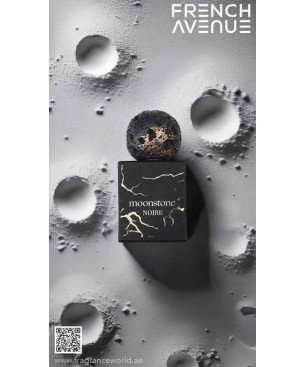Perfumes Árabes MOONSTONE NOIRE | FRENCH AVENUE 100ml | Fragancia Unisex Cuero Amaderado FRAGRANCE WORLD
