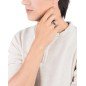 Anillo Viceroy 75294A02410 Hombre Magnum de acero giratorio con ip negro Talla 24 (20,37MM)