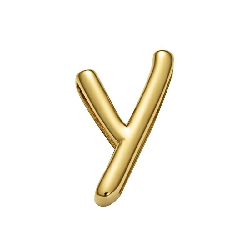 Charm Viceroy 1359M01012Y Letra Y Acero Dorado