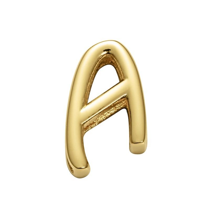 Charm Viceroy 1359M01012A Chapado Oro Letra A