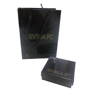 SELLO OFICIAL SEVILLA F,C PLATA ESCUDO COLOR 16