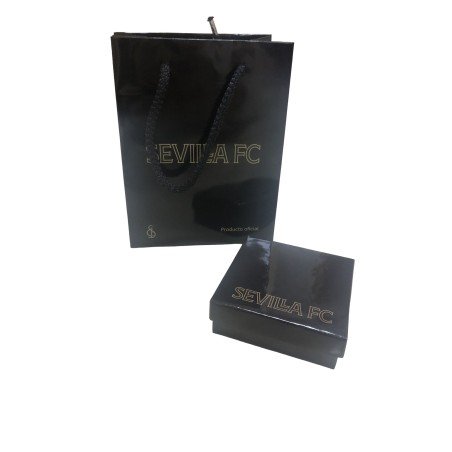 LLAVERO OFICIAL SEVILLA F,C ACERO PIEDRA ROJA