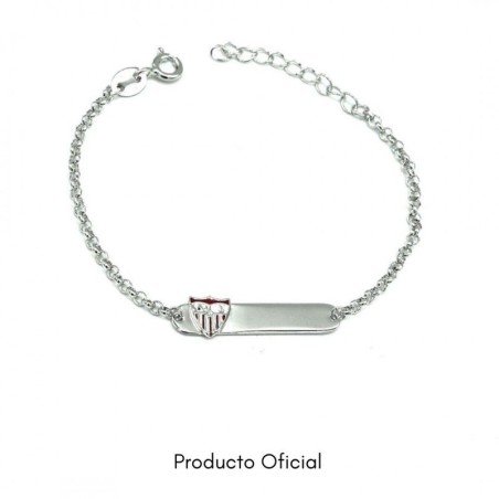 Esclava Sevilla FC CJ2007A Oficial plata escudo color