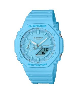 Reloj G-SHOCK  GA-2100-2A2ER Unisex Classic Sumergible (200M) Azul Turquesa