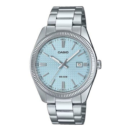 Reloj CASIO Unisex - Analógico con Esfera Azul y Calendario MTP-1302 Series - MTP-1302PE-2AVEF