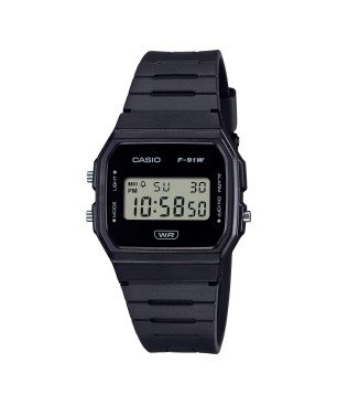 CASIO Reloj de Pulsera F-91WB-1AEF Unisex DIGITAL