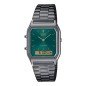 Reloj CASIO Vintage Unisex - Analógico-Digital Brazalete de Acero y Esfera Verde Bosque - Edgy Collection | AQ-230EGG-3AEF Reloj CASIO Vintage Unisex - Analógico-Digital Brazalete de Acero y Esfera Verde Bosque - Edgy Collection | AQ-230EGG-3AEF