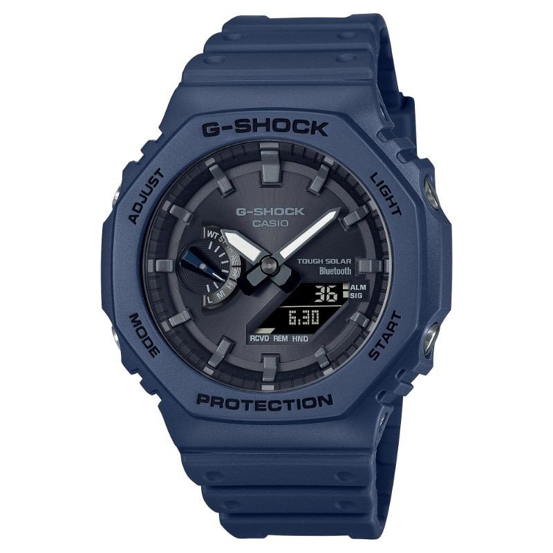 Reloj Casio G-SHOCK Para Hombre - Serie 2100 Smartphone Link - Octogonal Azul Oscuro - Sumergible (200m) - GA-B2100-2AER Reloj Casio G-SHOCK Para Hombre - Serie 2100 Smartphone Link - Octogonal Azul Oscuro - Sumergible (200m) - GA-B2100-2AER