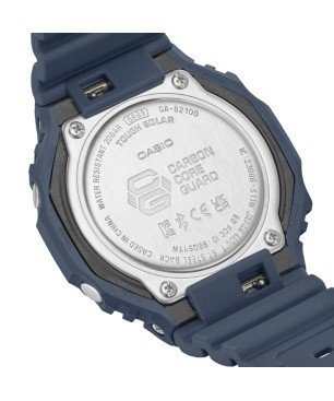 Reloj Casio G-SHOCK Para Hombre - Serie 2100 Smartphone Link - Octogonal Azul Oscuro - Sumergible (200m) - GA-B2100-2AER