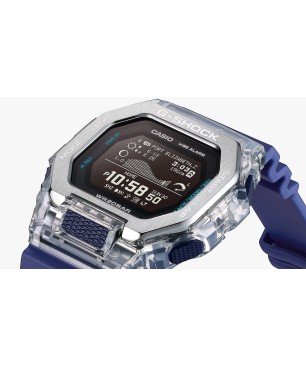 Reloj G-SHOCK GBX-100S-2ER G-LIDE Hombre Deportivo Verano Surf Azul Sumergible (200m)