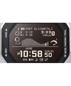 Reloj G-SHOCK GBX-100S-2ER G-LIDE Hombre Deportivo Verano Surf Azul Sumergible (200m)