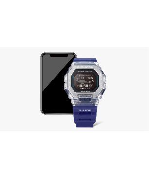 Reloj G-SHOCK GBX-100S-2ER G-LIDE Hombre Deportivo Verano Surf Azul Sumergible (200m)