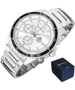 Reloj Casio EDIFICE  EF-526D-7AVUEF Cronográfo Esfera Blanca Sumergible (100m)