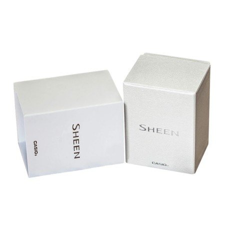 Reloj Casio Sheen Analógico Para Mujer Sumergible (50 metros) SHE-3517D-2AUEF
