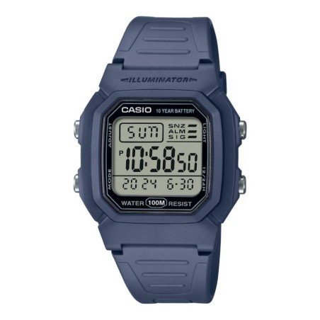 Reloj CASIO W-800H-2AVES Digital para Hombre - Sumergible (100M)