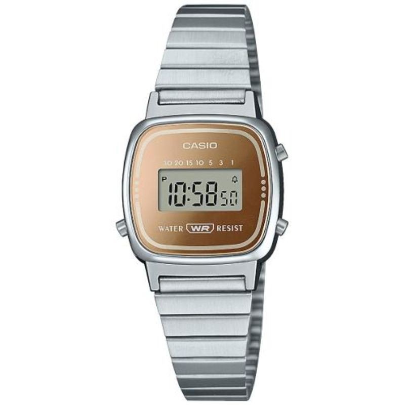 Reloj CASIO Vintage Mujer - Mini Collection Esfera Rosa Salmón - LA670WES-4AEF