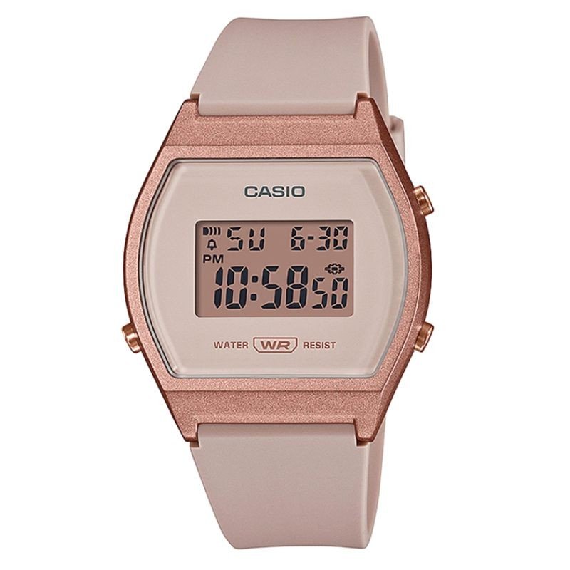 Reloj CASIO Para Mujer - Digital Rosa Resistente al Agua (50m) - LW-204-4AEF Reloj CASIO Para Mujer - Digital Rosa Resistente al Agua (50m) - LW-204-4AEF