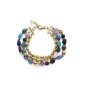 Pulsera VICEROY 14276P01016 Acero Dorado con Piedras Naturales Mujer