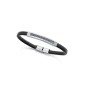Pulsera VICEROY Para Hombre - Piel Negra con Detalle Placa Central de Acero | 15179P01010 Pulsera VICEROY Para Hombre - Piel Negra con Detalle Placa Central de Acero | 15179P01010