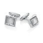 Gemelos VICEROY 15002G01000 hombre de acero con placa bicolor