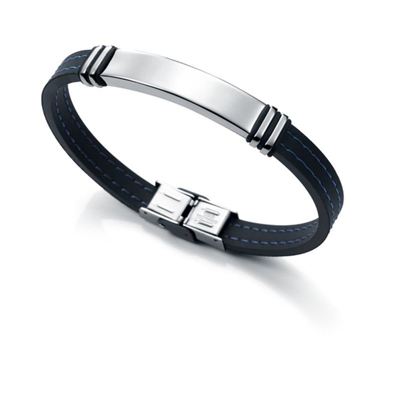 Pulsera Viceroy 6343P09013 Acero Piel Hombre Pulsera Viceroy 6343P09013 Acero Piel Hombre