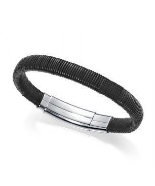 Pulsera Viceroy 6457P01010 Acero Piel Hombre