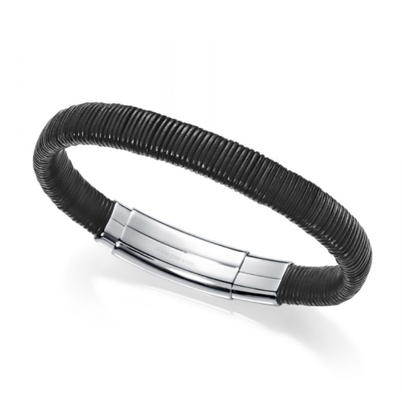 Pulsera Viceroy 6457P01010 Acero Piel Hombre Pulsera Viceroy 6457P01010 Acero Piel Hombre