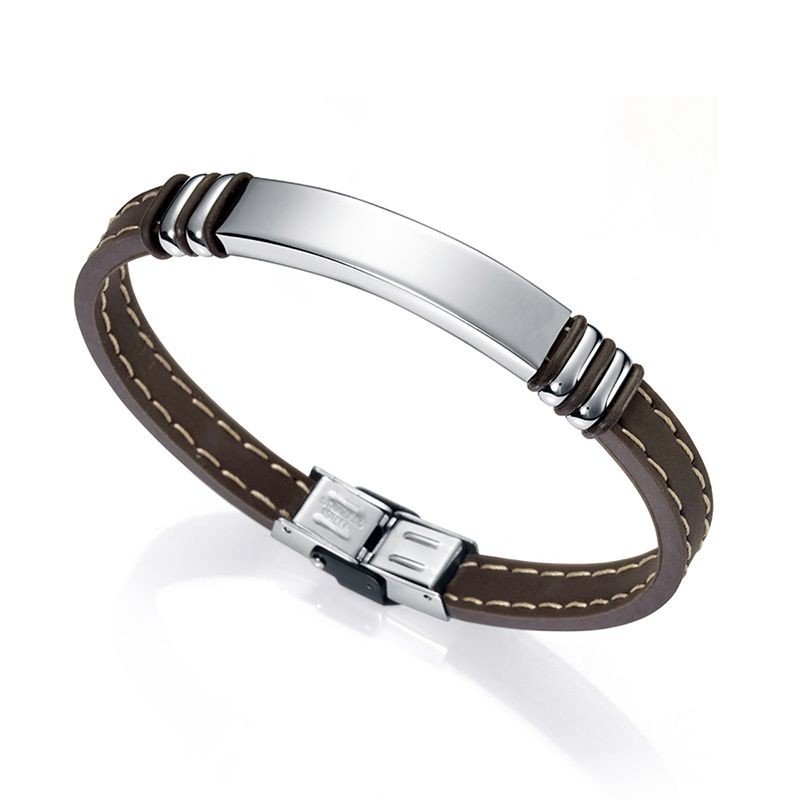 Pulsera Viceroy 6343P09011 Acero Piel Hombre