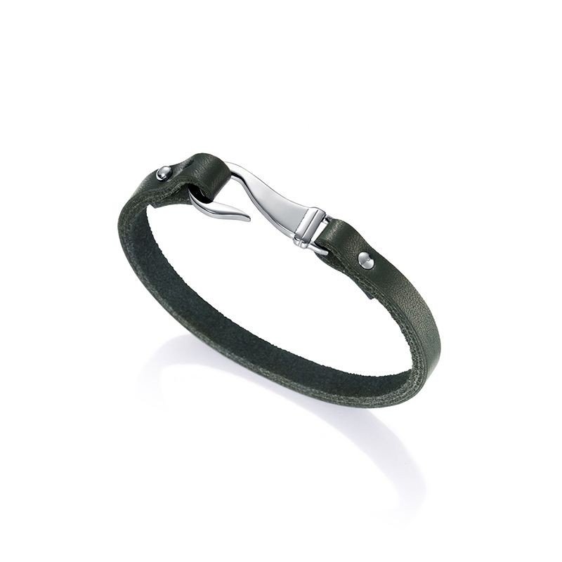 Pulsera Viceroy 75107P01010 Ancla Acero Piel Hombre
