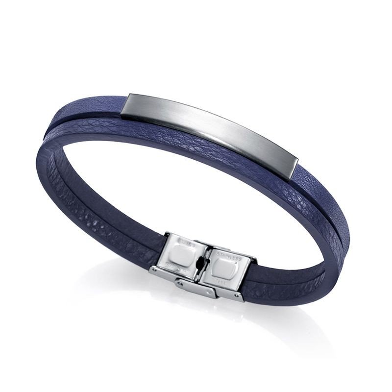Pulsera Viceroy 15083P01013 Acero Piel Hombre Pulsera Viceroy 15083P01013 Acero Piel Hombre