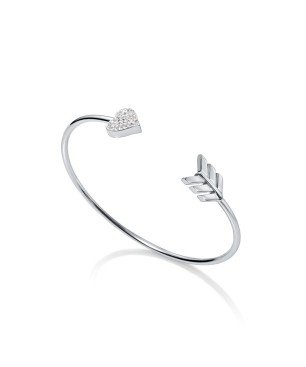 Pulsera Viceroy 75208P01000 Flecha Y Corazón Acero Mujer
