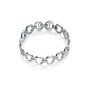 Pulsera Viceroy Chic de acero IP rosa formada por eslabones redondos 75134P01012