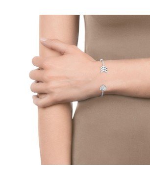 Pulsera Viceroy 75208P01000 Flecha Y Corazón Acero Mujer