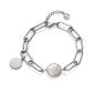 Pulsera Viceroy 1317P01000 Chic acero y perla Mujer