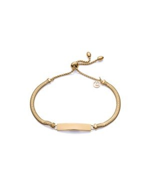 Pulsera Viceroy 1460P01012 Placa Acero Dorado