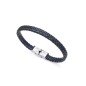 Pulsera Viceroy 14010P01013 Trenzada Piel Negra Hombre