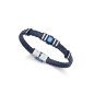 Pulsera Viceroy 6132P01013 Acero Piel Azul Hombre