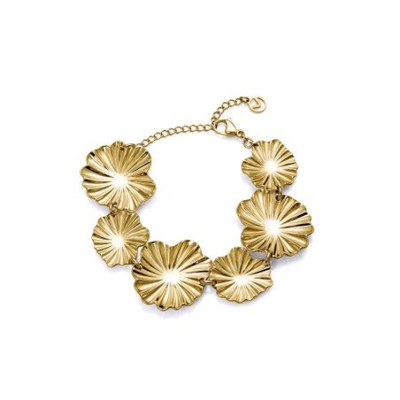Pulsera Viceroy 15149P01012 Flores Acero Dorado Mujer