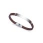 Pulsera Viceroy 75343P01011 Acero Piel Vegana Hombre