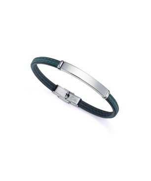 Pulsera Viceroy 75344P01016 Acero Piel Vegana Hombre