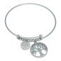 Pulsera aro arbol de la vida acero