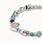 Pulsera UNO de 50 PUL1848MCLMTL0M My Luck Energía+ Bañada en Plata con Piedras y Cristales Talla M Mujer