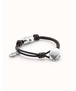 Cupido (Pulsera Talla M) Uno de 50 Aleación de metales bañados en plata de ley