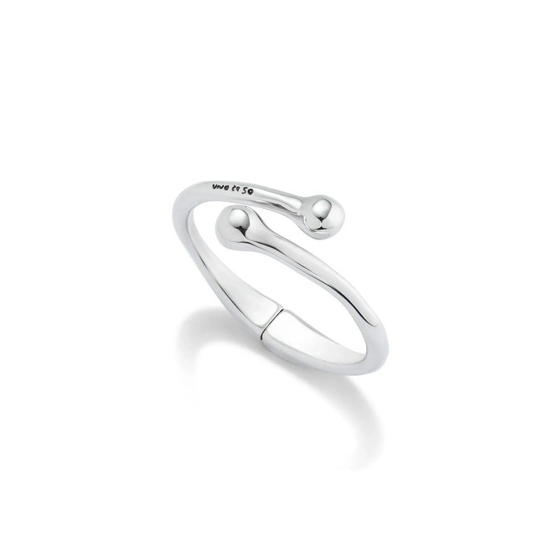 Comeback (Pulsera Talla L) Uno de 50 Pulsera rígida de aleación de metales bañados en plata de ley con muelle interior